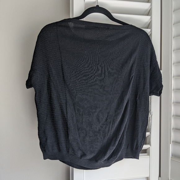 Classiques Entier Black Crew-neck Top - Picture 5 of 6